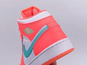 Air Jordan 1 Mid Crimson Pulse (GS) - Image 8