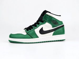 Air Jordan 1 Mid Pine Green - Image 2