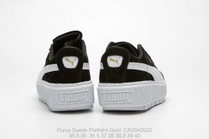 Puma Suede Platfotm Gold - Image 6