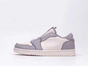 Wmns Air Jordan 1 Low Slip Atmosphere Grey - Image 2