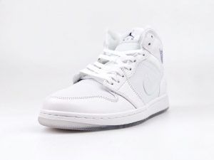 Air Jordan 1 Mid Pure White - Image 5