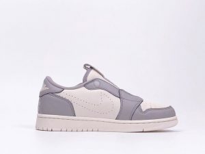 Wmns Air Jordan 1 Low Slip Atmosphere Grey - Image 8