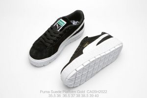 Puma Suede Platfotm Gold - Image 7