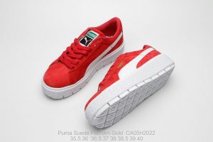 Puma Suede Platfotm Gold - Image 6