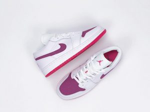 Air Jordan 1 Low Gs White Berry - Image 7