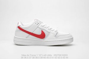 Nike Air Force 1 07 LV8 Utility TD White - Image 6
