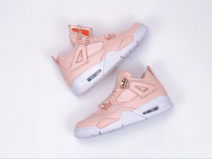 Air Jordan 4 White Pink Rose Women 2019 - Image 5