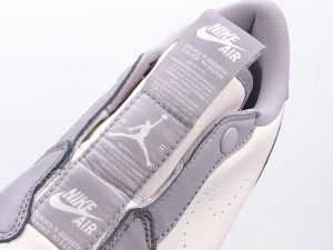 Wmns Air Jordan 1 Low Slip Atmosphere Grey - Image 9