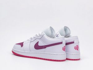 Air Jordan 1 Low Gs White Berry - Image 8