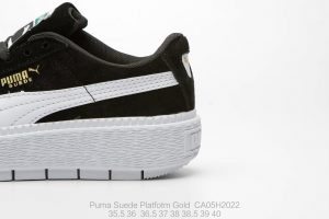 Puma Suede Platfotm Gold - Image 8