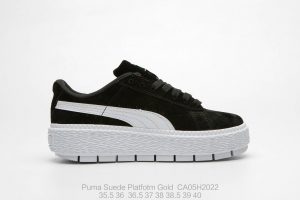 Puma Suede Platfotm Gold - Image 9