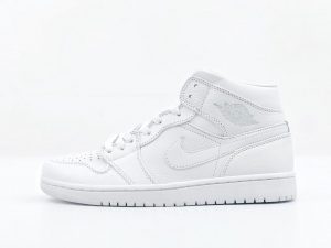 Air Jordan 1 Mid White - Image 2