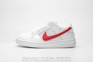 Nike Air Force 1 07 LV8 Utility TD White - Image 7