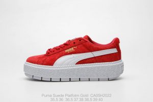 Puma Suede Platfotm Gold - Image 8