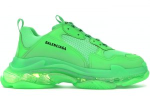 Balenciaga TRIPLE S NEON GREEN - Image 2