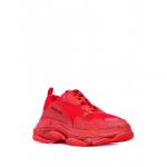 Balenciaga TRIPLE S Clear Sole RED - Image 4