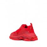 Balenciaga TRIPLE S Clear Sole RED - Image 3