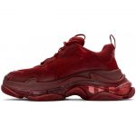 Balenciaga TRIPLE S BURGUNDY - Image 2