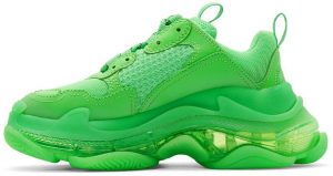 Balenciaga TRIPLE S NEON GREEN - Image 3