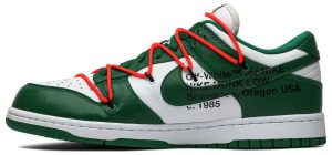 Nike DUNK LOW OW Pine Green - Image 2
