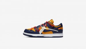 Nike DUNK LOW OW University Gold - Image 2