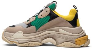 Balenciaga Triple S Trainer 2.0 Green Yellow - Image 2