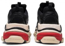 Balenciaga Triple S Black Red - Image 4