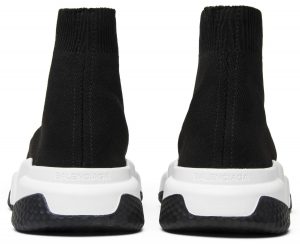 Balenciaga Speed Trainer Mid Black White - Image 4