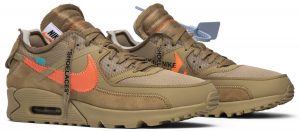 Nike Off White x Air Max 90 Desert Ore - Image 3