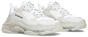 Balenciaga Triple S White Clear Sole - Image 3