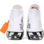 Off White Converse Chuck 70 Stripe White - Image 3