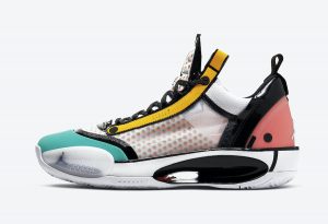 Jordan XXXIV Low Guo Ailun Pop Art Best Quality