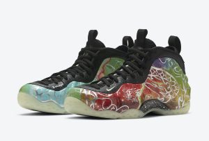 Nike Air Foamposite One Beijing Planet Hoops - Image 2