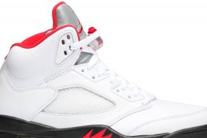 Jordan 5 Retro Fire Red Silver Tongue (2020) Best Quality - Image 2
