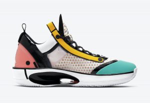 Jordan XXXIV Low Guo Ailun Pop Art Best Quality - Image 2