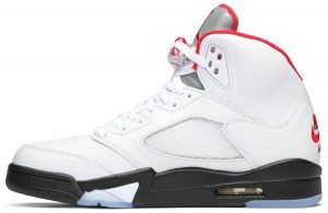 Jordan 5 Retro Fire Red Silver Tongue (2020) Best Quality - Image 3