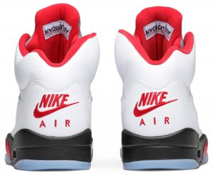 Jordan 5 Retro Fire Red Silver Tongue (2020) Best Quality - Image 5