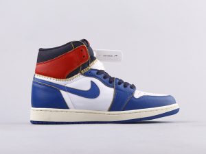 Air Jordan 1 High Union LA Storm Blue Toe (2019)