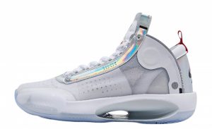 Air Jordan 34 White Iridescent PF