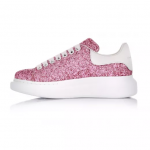 Alexander McQUEEN Oversized Sneaker Pink Glitter