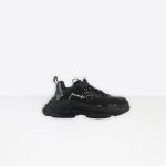 Balenciaga Triple S Allover Logo Black