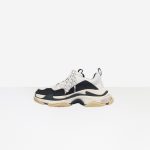 Balenciaga Triple S White-Grey-Black