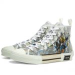 Dior B23 High-Top Multicolor ALEX FOXTON Motif Oblique Canvas