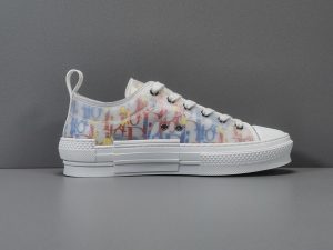 Dior B23 Low-Top Multicolor Oblique Canvas