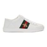 Gucci Ace Folded Heel Embroidered Bee