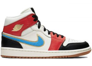 Jordan 1 Mid Let(Her)Man (W)