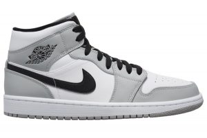 Jordan 1 Mid Light Smoke Grey
