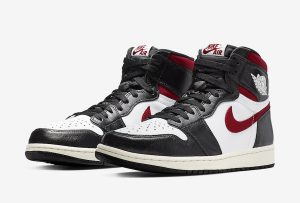 Jordan 1 Retro High Black Gym Red