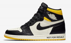 Jordan 1 Retro High Not For Resale Varsity Maize