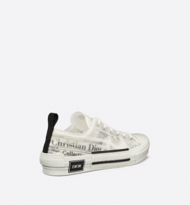 Dior B23 Low-Top White Daniel Arsham Motif Canvas